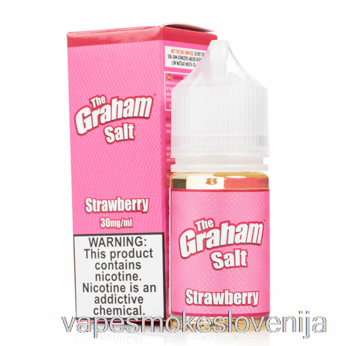 Vape Petrol Jagodna Sol - The Graham - Mamasan E-tekočina - 30ml 50mg